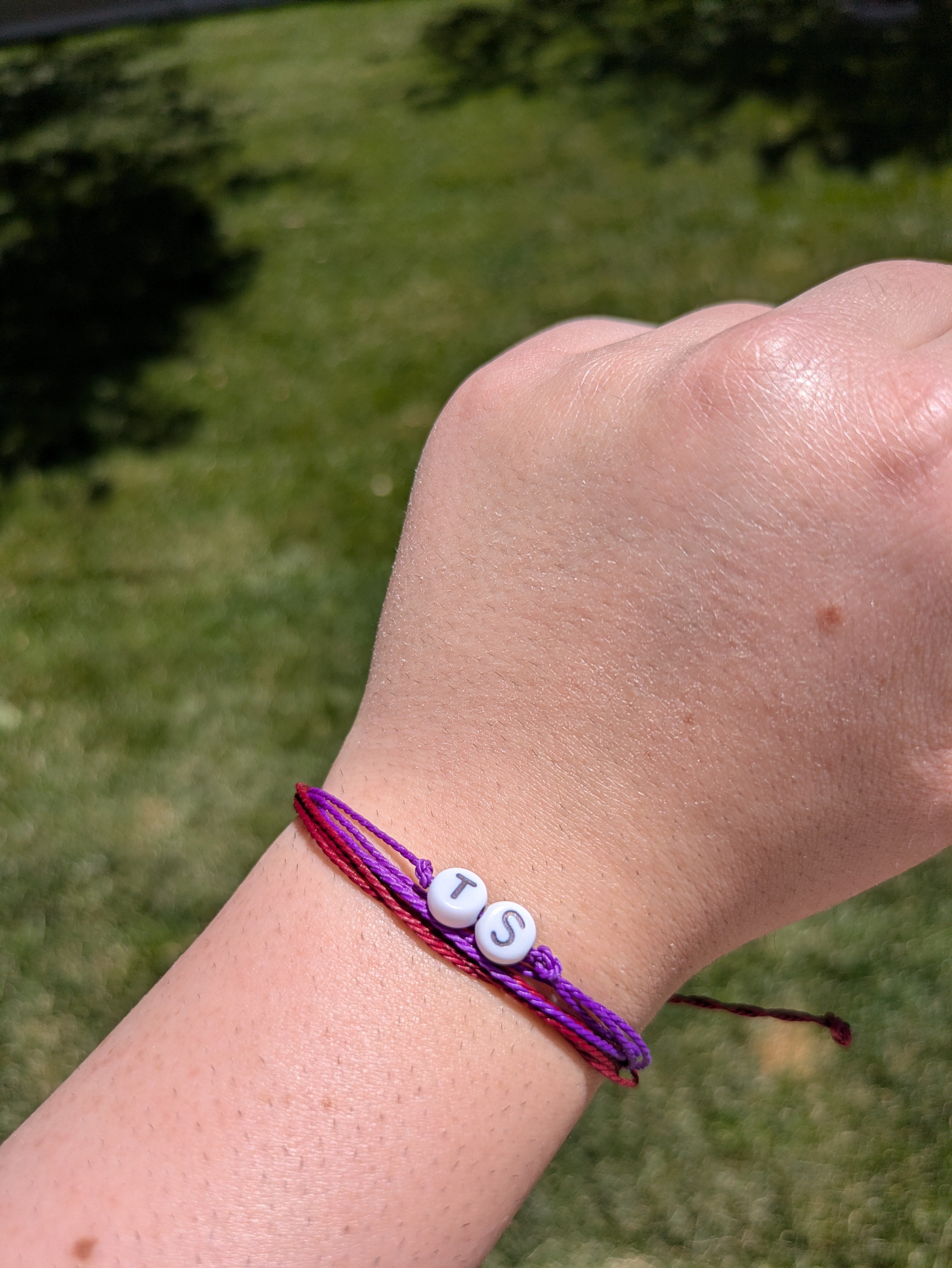 Toy Story Taylor Swift Bracelet- Purple themed