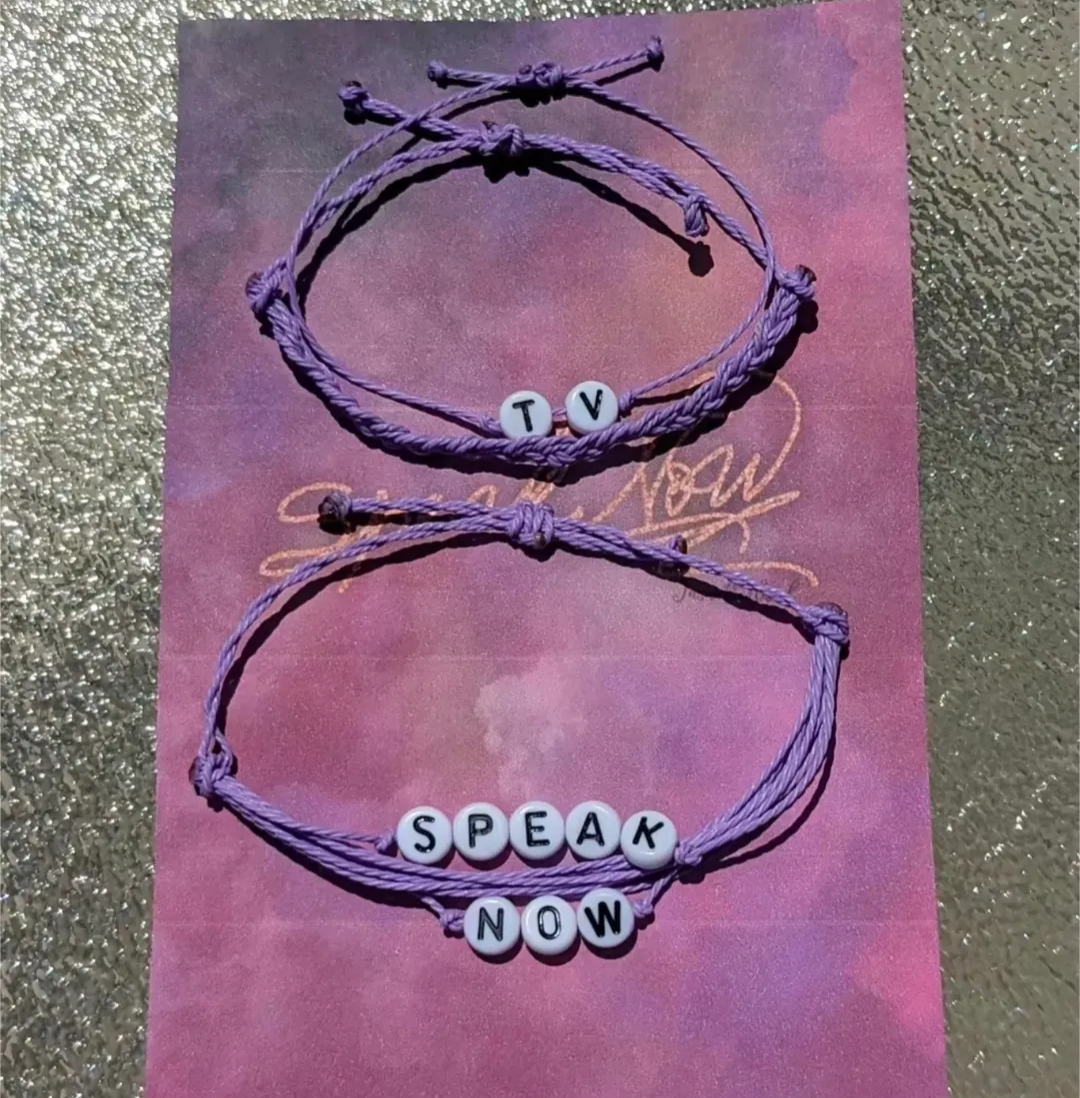 Speak Now Bracelet Stack